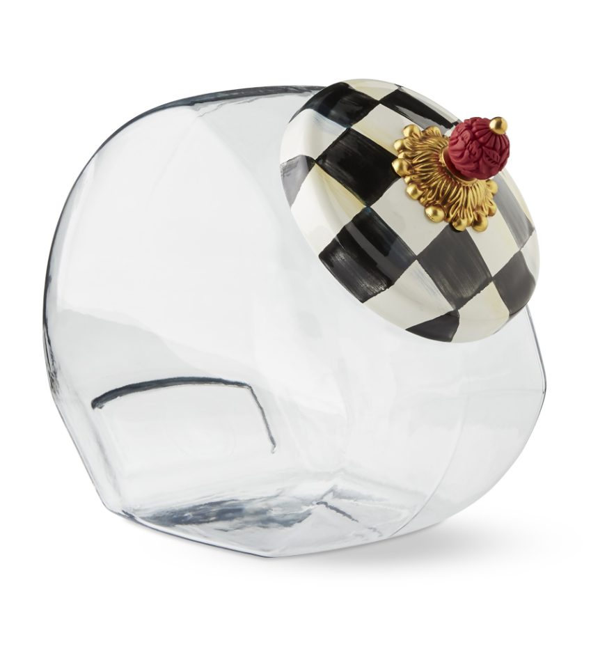MacKenzie-Childs Courtly Check Cookie Jar