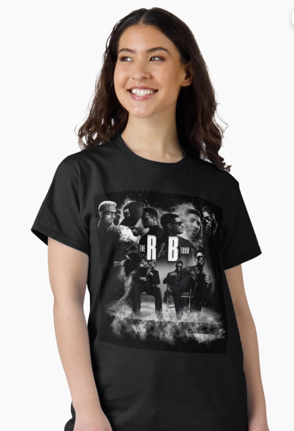 Chris Brown And Usher The RB Tour Raymond And Brown 2026 North America Classic T-Shirt