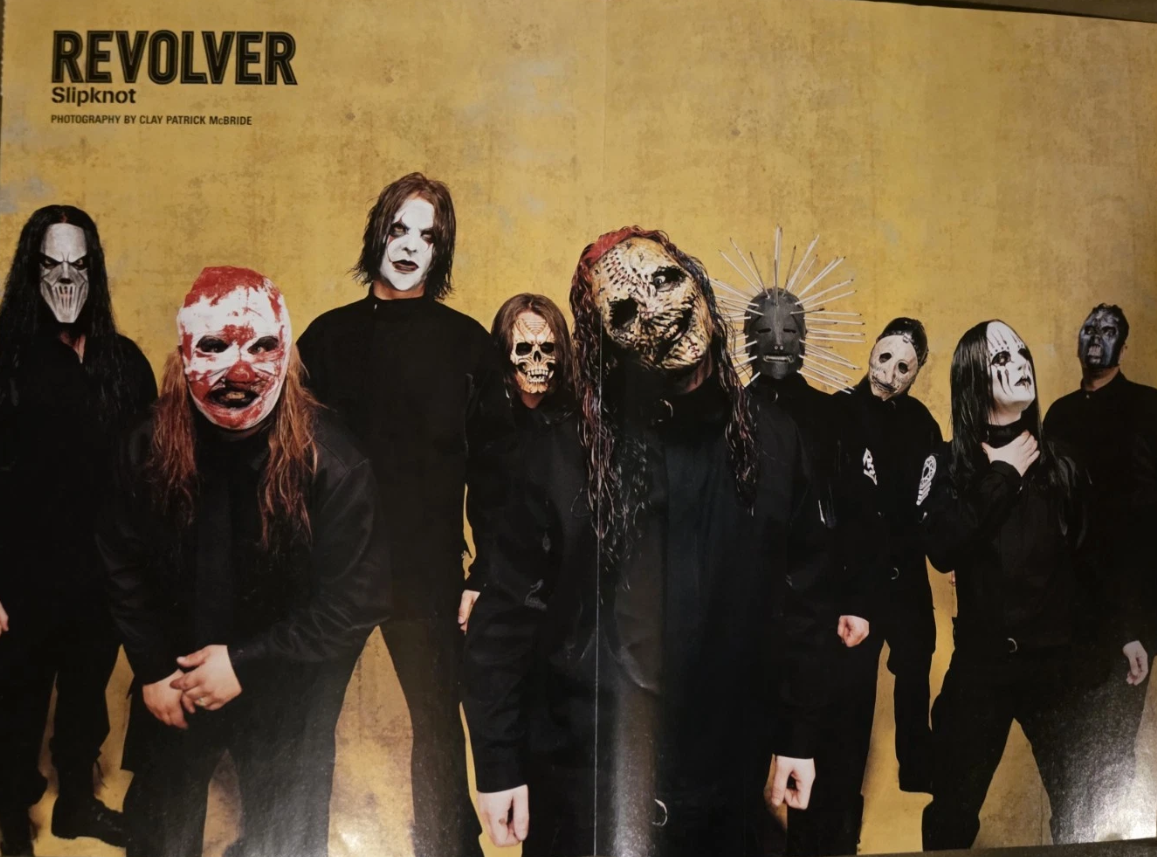 Slipknot Revolver Magazine Poster (Copy)