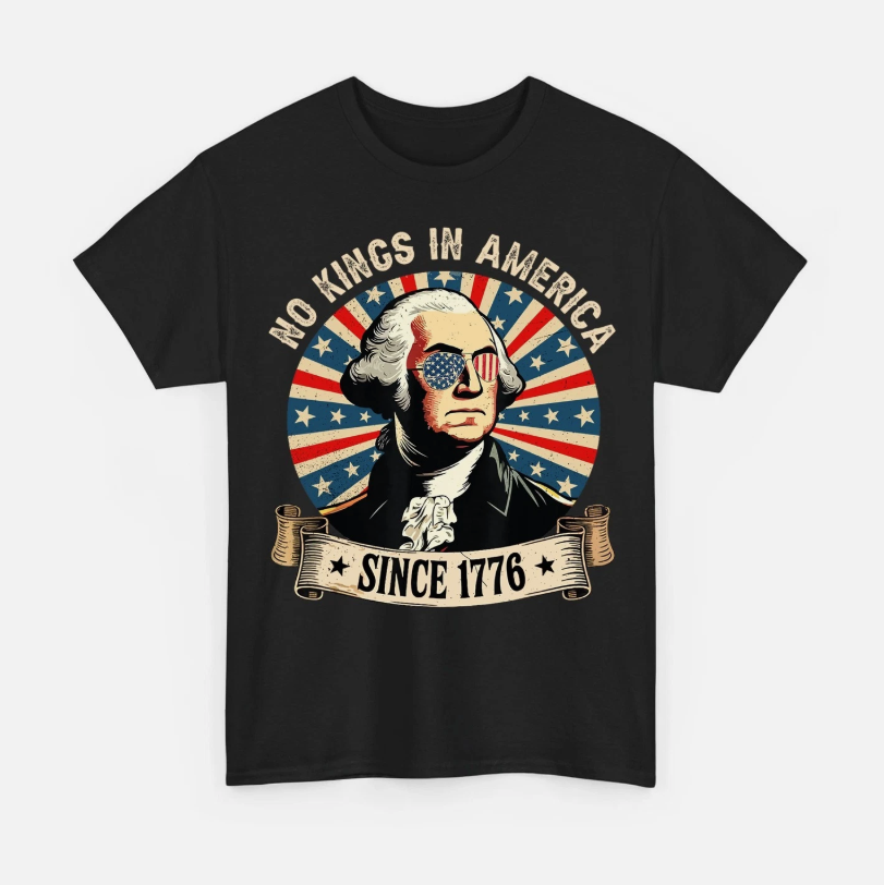 No Kings In America Since 1776 4th Of July Independence Day Unisex T-Shirt