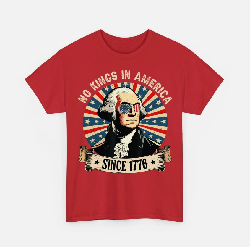 No Kings In America Since 1776 4th Of July Independence Day Unisex T-Shirt