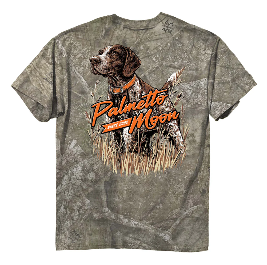 GSP Field Short Sleeve T-Shirt in Washed Camo