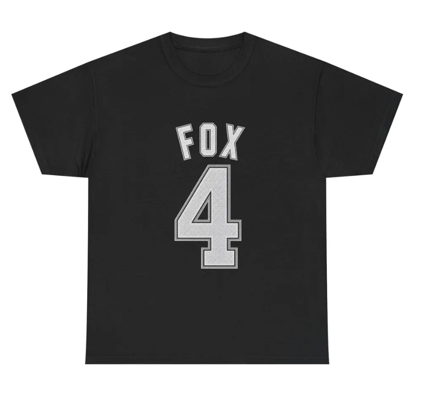 De'Aaron Fox San Antonio T Shirt Jersey Tee Edition
