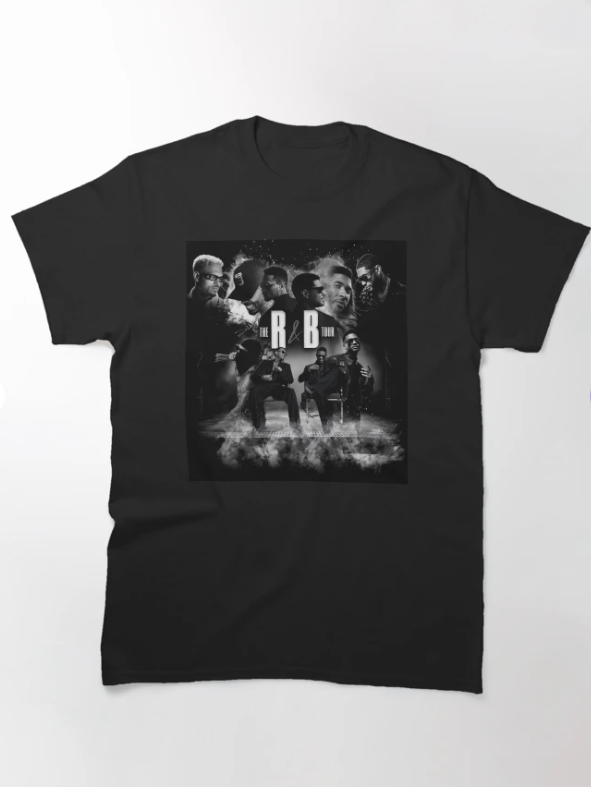 Chris Brown And Usher The RB Tour Raymond And Brown 2026 North America Classic T-Shirt