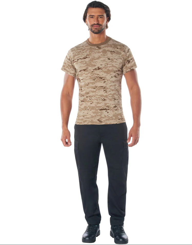 Desert Digital Camo Short Sleeve T-Shirt
