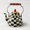 MacKenzie-Childs Courtly Check Tea Kettle