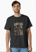 Chris Brown Usher PNG Bundle 90s Bootleg Rap Team Breezy Design R&B tour Kings Vintage Usher Past Present Future Tour Merch Classic T-Shirt