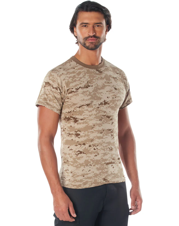 Desert Digital Camo Short Sleeve T-Shirt