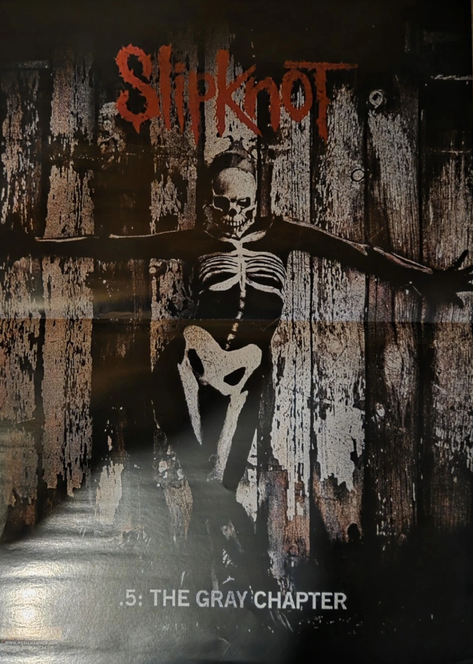 Metal Hammer Magazine Slipknot The Gray Chapter Poster
