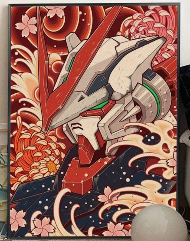 Gundam Canvas Poster Anime wall Art home decor