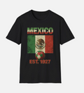 Mexico Flag Futbol Soccer T-Shirt | Nations Heritage Collection | Vintage