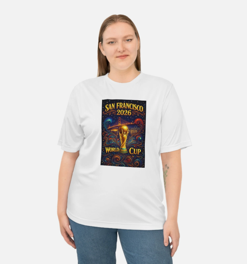 San Francisco 2026 World Cup T-shirt | Soccer Trophy Poster