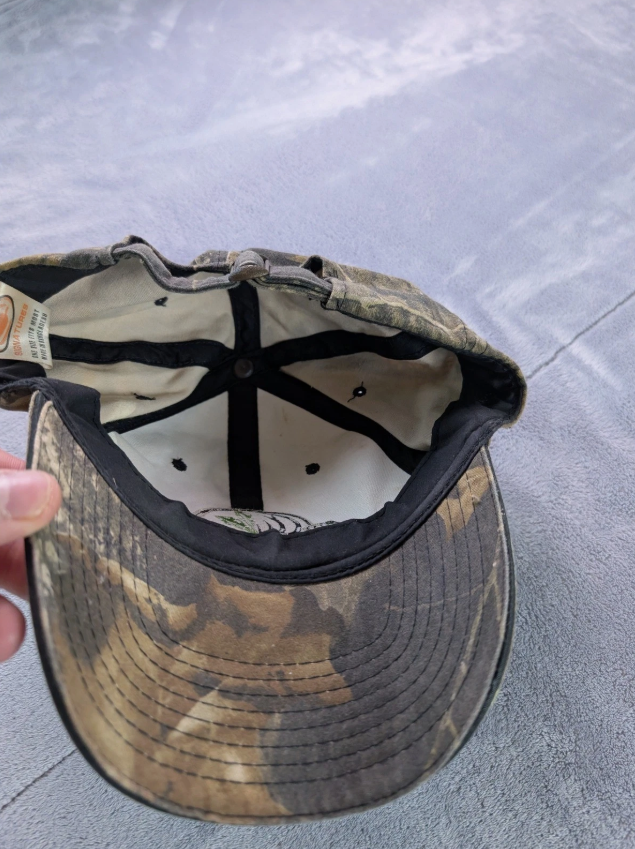 Mossy Oak Bio Logic Camo Hat Mens Adjustable Strapback Hunting Fishing Cap