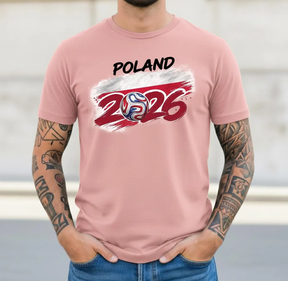 Poland 2026 Soccer Shirt, Global Soccer 2026 Poland T-shirt, Orły Fan Gift, Poland Flag Football Tee, Soccer Lover Tee, Polish Pride Apparel