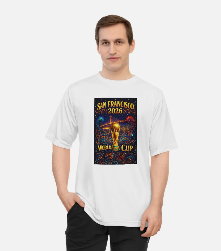 San Francisco 2026 World Cup T-shirt | Soccer Trophy Poster