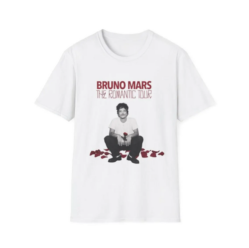 Bruno Mars The Romantic Tour 2026 Shirt, Bruno Mars Concert, Unisex T Shirt, Music Fan Gift