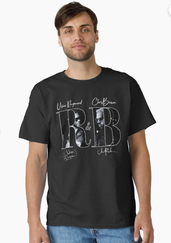 Usher Raymond and Chris Brown Tour 2026, R&B Tour Chris Brown Usher Raymond Classic T-Shirt