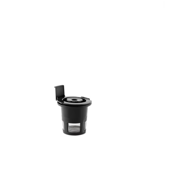 Mainstays Black Matte Dual Brew Coffee Maker, Single Serve, Auto Shutoff, 14 oz Reservoir