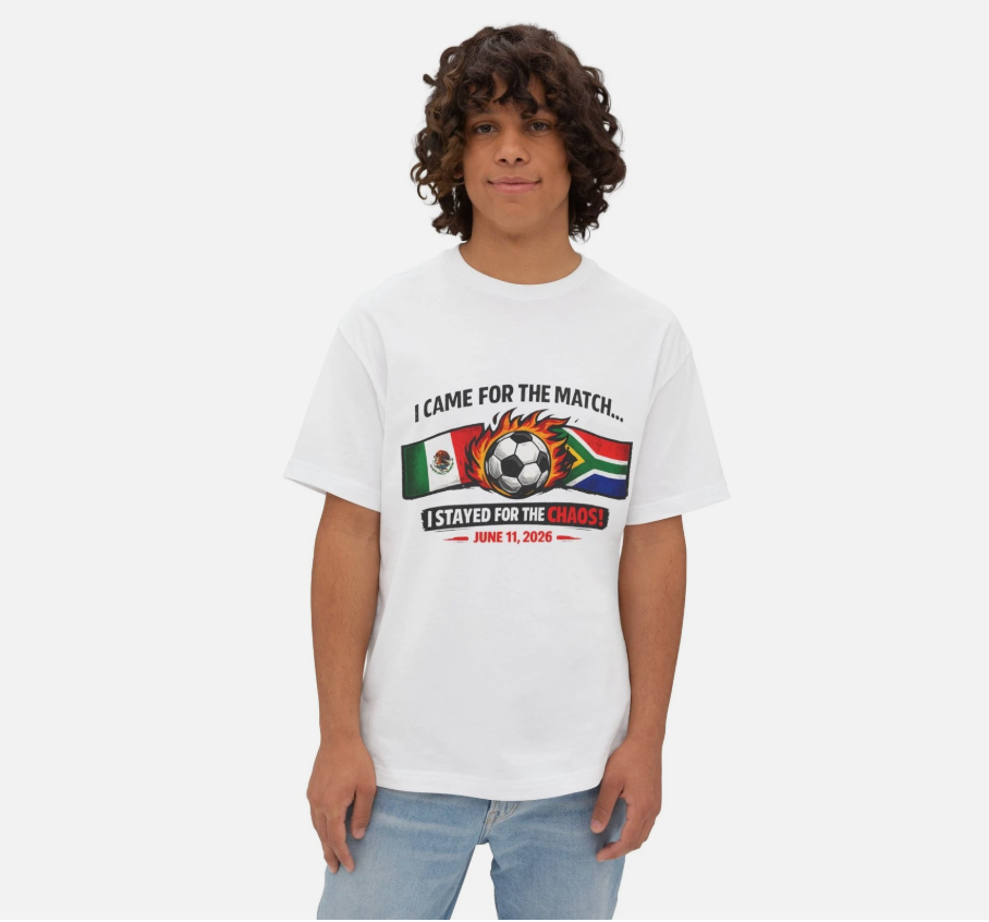I Came For The Match Soccer Tee | Mexico vs South Africa World Cup 2026