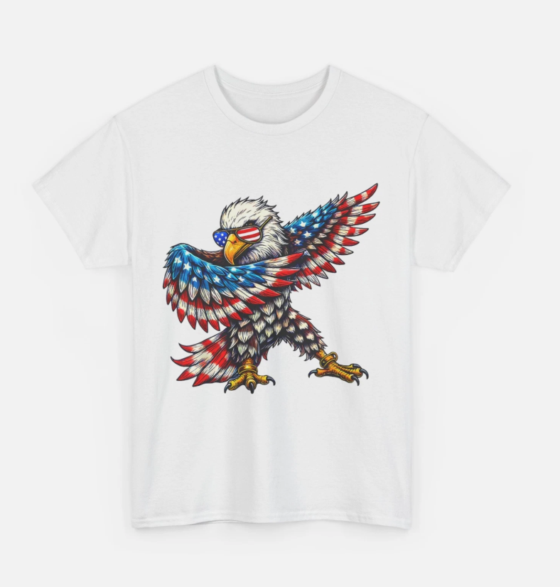 4th of July American Flag Eagle Shirt, Fourth of July Independence Day Shirt