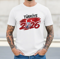 Türkiye Soccer T-Shirt 2026 | Turkish Flag World Soccer Shirt | Turkey Football Fan Shirt | National Team Souvenir Gift for Fans