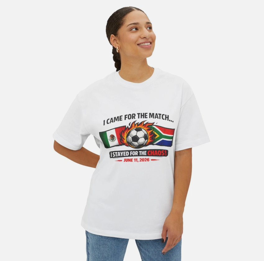 I Came For The Match Soccer Tee | Mexico vs South Africa World Cup 2026