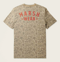 Stackhouse Hagood Short Sleeve T-Shirt in Khaki Mallard Camo