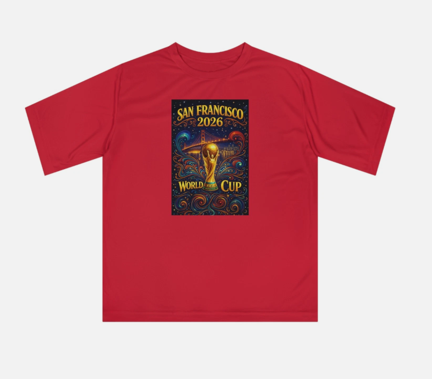 San Francisco 2026 World Cup T-shirt | Soccer Trophy Poster