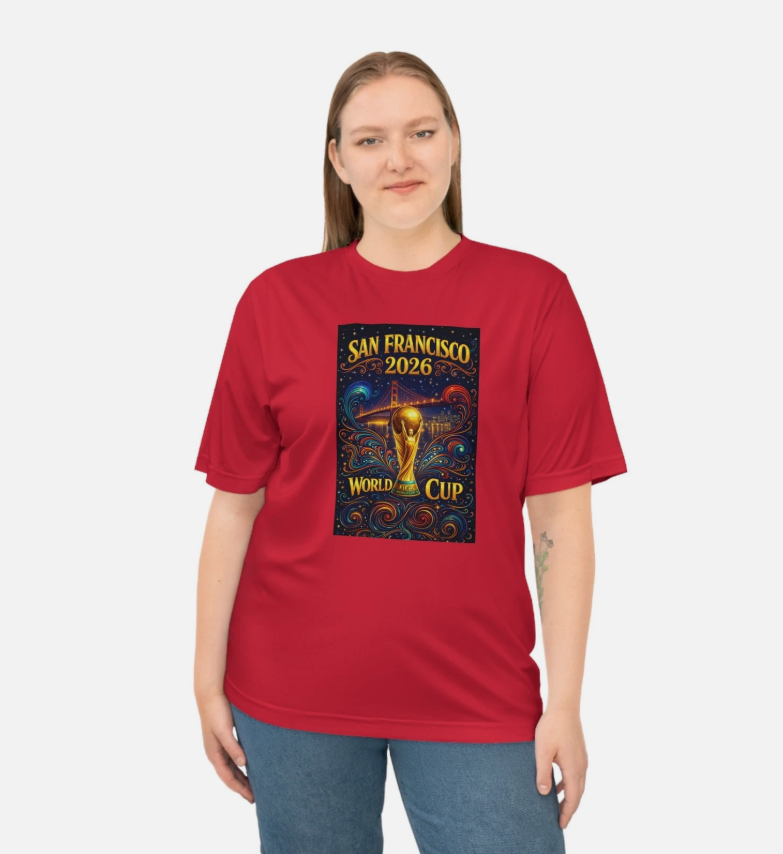 San Francisco 2026 World Cup T-shirt | Soccer Trophy Poster