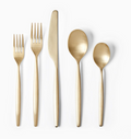 Sidney Flatware Sets - Light Gold