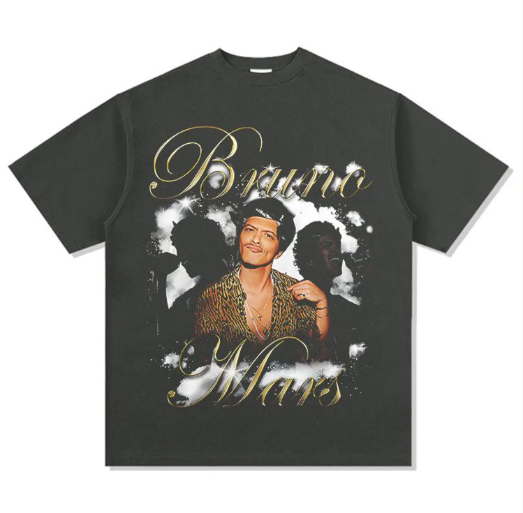 Bruno Mars Vintage 90s T-Shirt, Bruno Mars Graphic Shirt, Retro Bruno Mars Tee, Hooligans Concert Shirt, Bruno Mars Fan Gift
