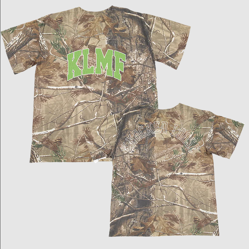 KNOCKED LOOSE KLMF REAL TREE CAMO TEE