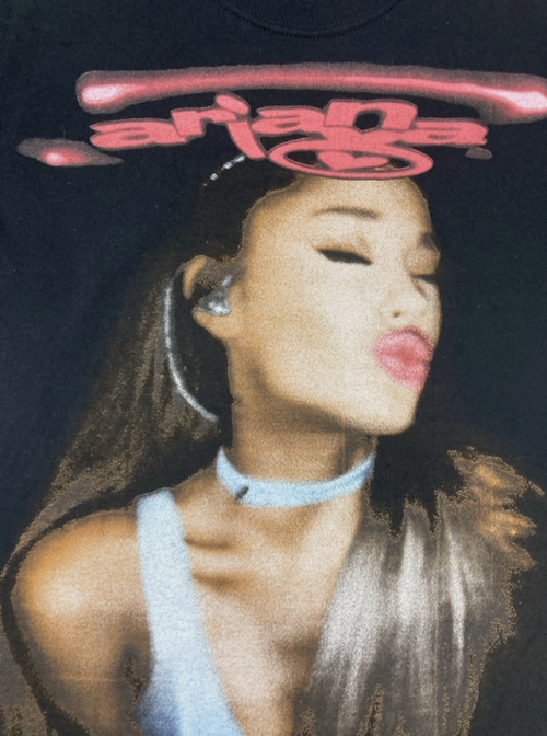 Ariana Grande Sweetener World Tour Graphic T-shirt Women Small Black Music