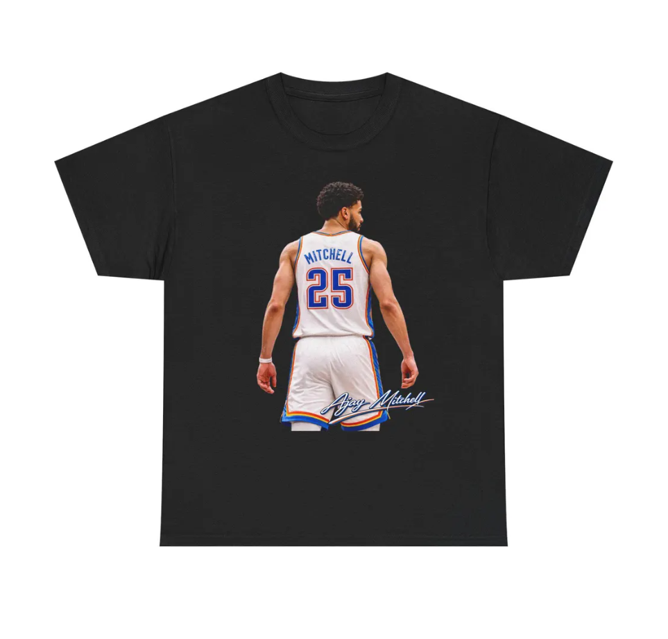 Ajay Mitchell OKC T shirt Graphic OKC Tee