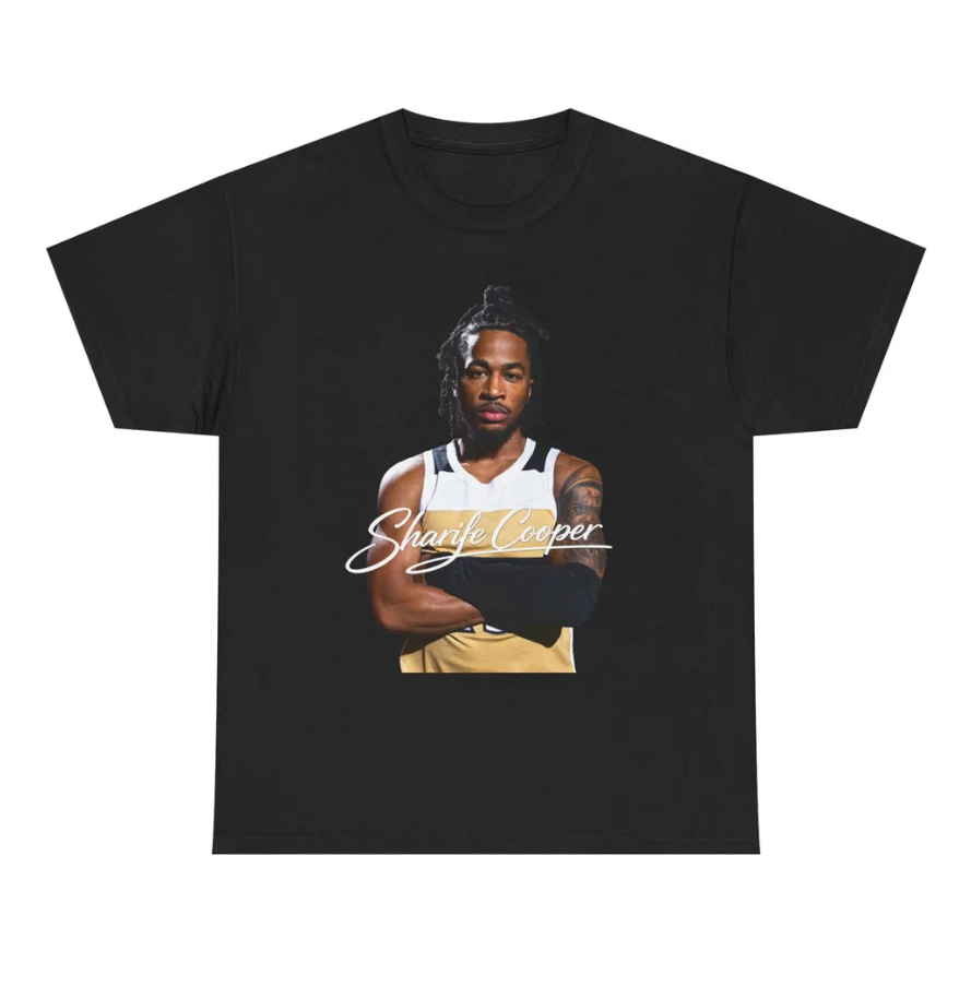 Sharife Cooper Washington T-Shirt Graphic Player Tee