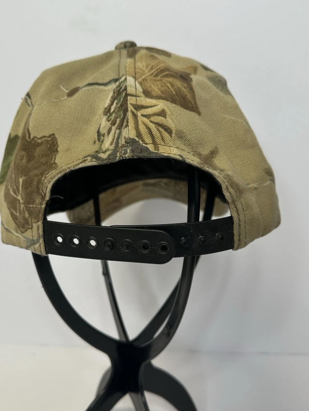 VINTAGE Team Realtree Paramount Hunting Outdoor Camo Hat Cap Strapback
