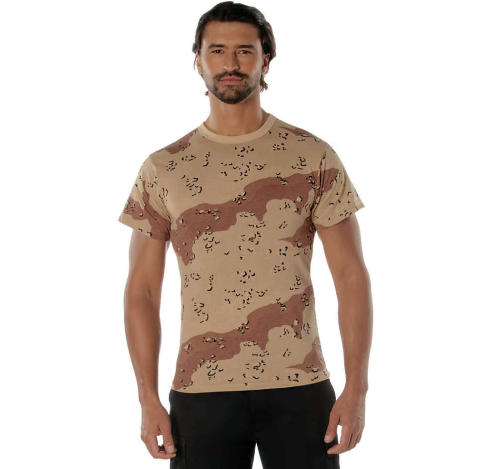 Desert Camouflage Short Sleeve T-Shirt