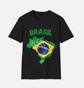 Brazil Brasil Flag T-Shirt , World Cup T-Shirt, Gift for him, Gift for Her