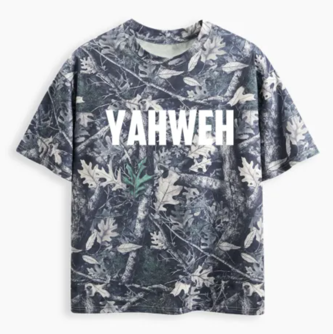 Yahweh Christian Camo T-Shirt