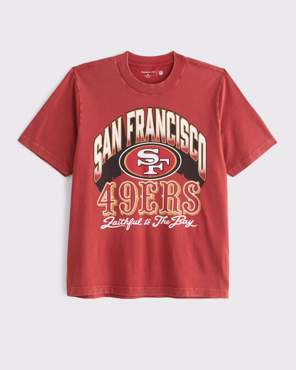 San Francisco 49ers Vintage Inspired Graphic Tee - Vintage NFL Fan Shirt