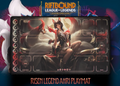 Risen legend Ahri Playmat