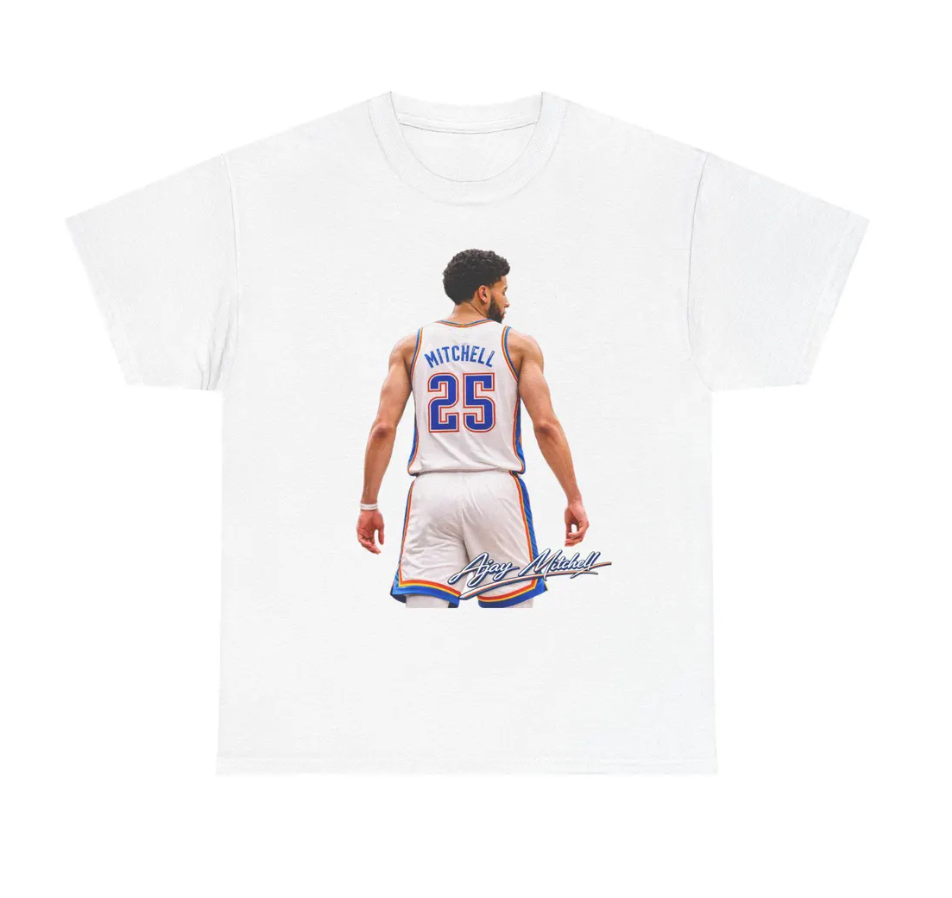 Ajay Mitchell OKC T shirt Graphic OKC Tee