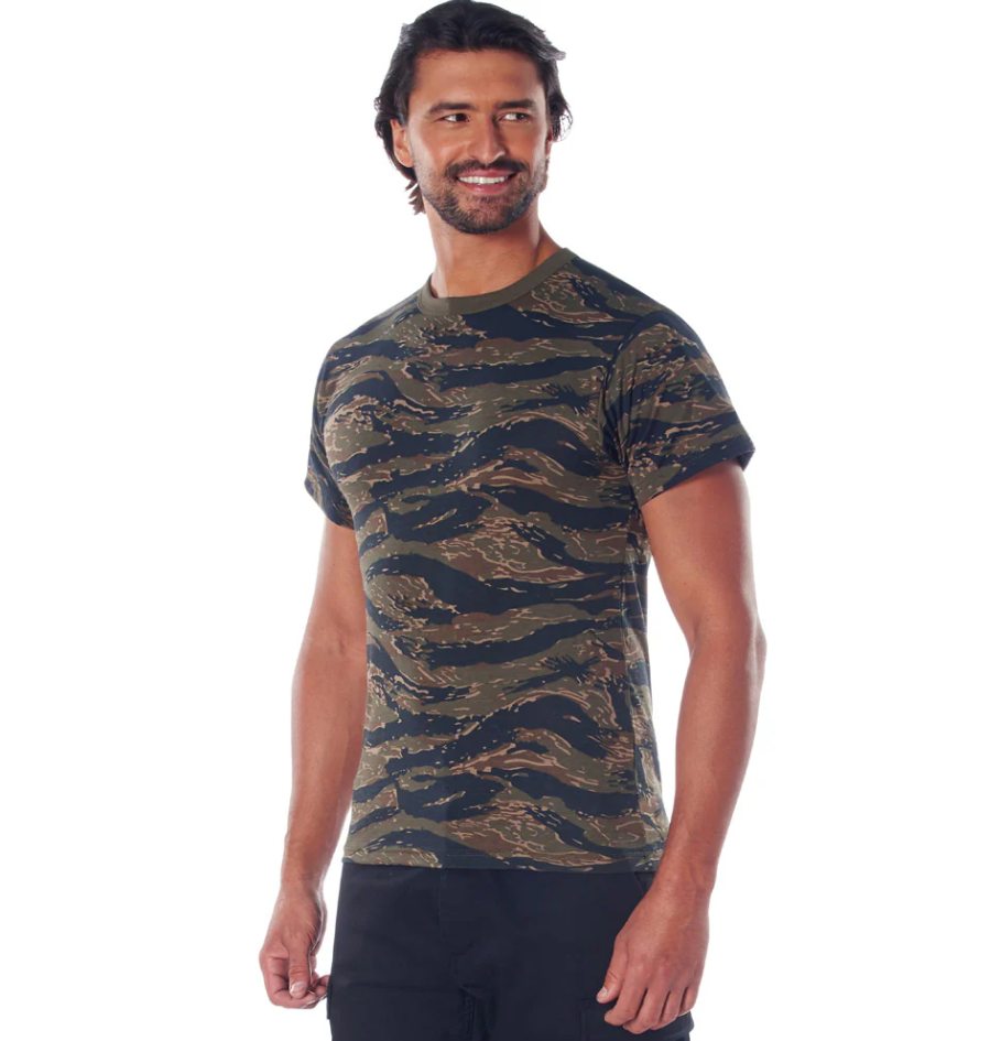 Tiger Stripe Camo Short Sleeve T-Shirt