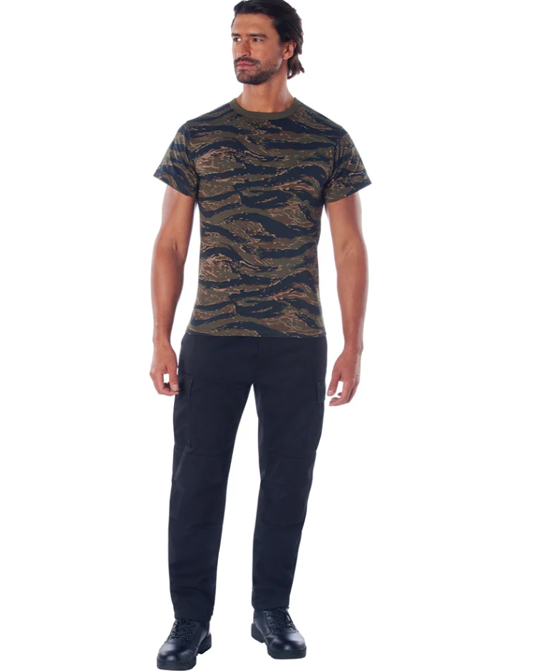 Tiger Stripe Camo Short Sleeve T-Shirt