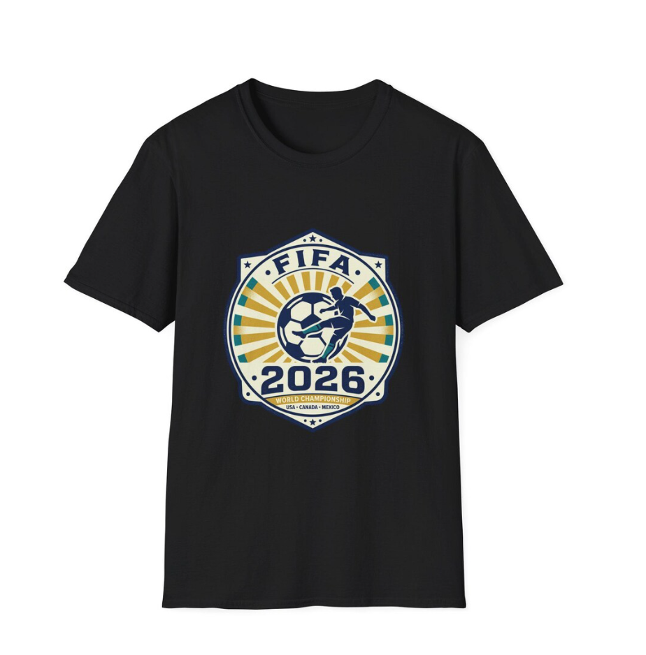 FIFA 2026 Soccer Crest T-Shirt | World Cup Badge Tee