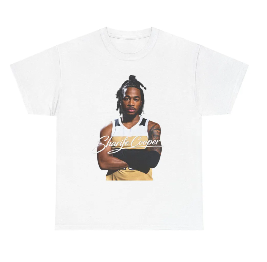 Sharife Cooper Washington T-Shirt Graphic Player Tee