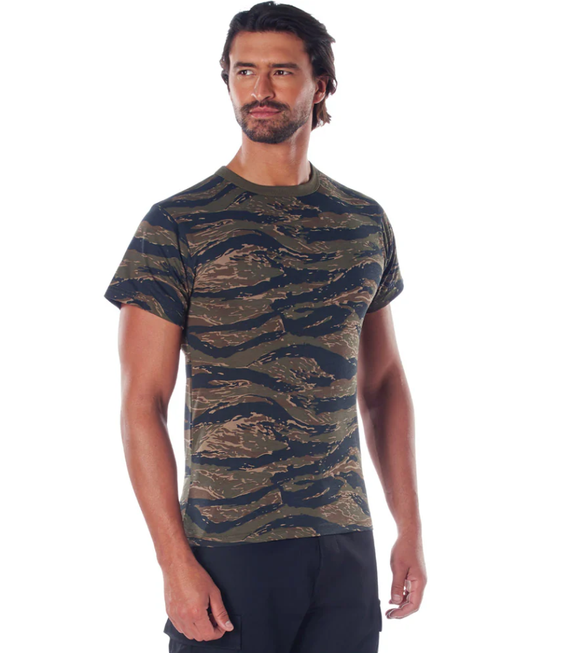 Tiger Stripe Camo Short Sleeve T-Shirt