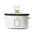 Beautiful 4Qt Slow Cooker with Touch-Activated Display, White Icing by Drew Barrymore