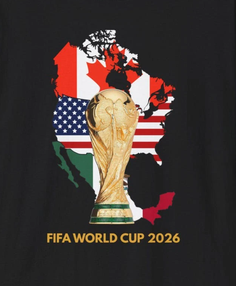 FIFA World Cup 2026 T-Shirt, Unisex Softstyle, USA Canada Mexico