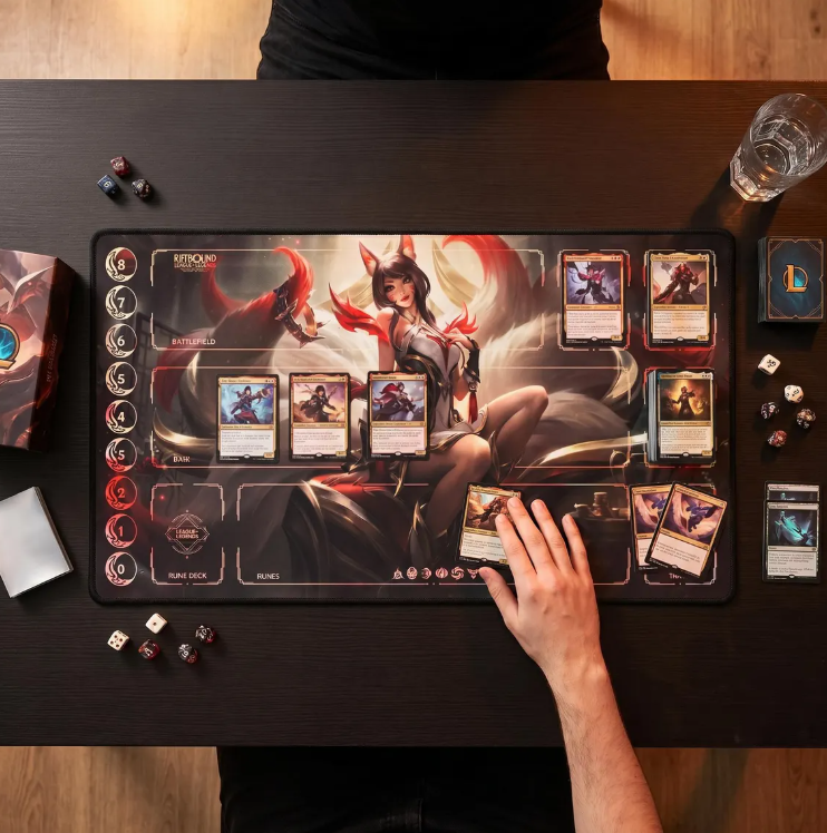 Risen legend Ahri Playmat